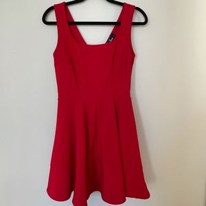 Lulus Home Before Daylight Red Dress